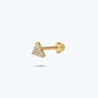 Altın Tragus Üçgen Piercing