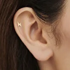 Altın Tragus Kelebek Piercing