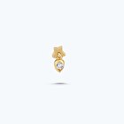 Altın Tragus Damla Piercing