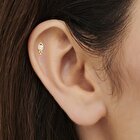 Altın Tragus Damla Piercing