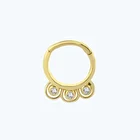 Altın Helix Piercing