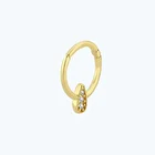 Altın Helix Damla Piercing