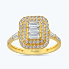 22 Ayar Altın Baget Yüzük