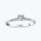 Altın Tektaş Yüzük