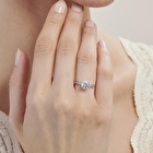 Altın Tektaş Yüzük