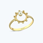 Altın İnci Yüzük