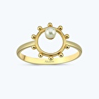 Altın İnci Yüzük