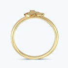 Altın Sincap Figürlü Yüzük