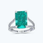 Yeşil Taşlı Altın Yüzük