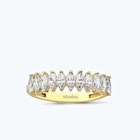 Altın Markiz Taşlı Yüzük