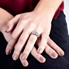 Pırlanta Beştaş Yüzük