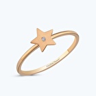 Pırlanta Yıldız Yüzük