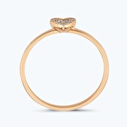 Pırlanta Kalp Yüzük