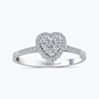 Pırlanta Kalp Yüzük