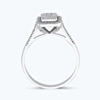 Pırlanta Dikdörtgen Yüzük