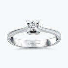 Pırlanta Tektaş Yüzük