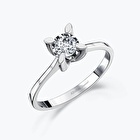 Pırlanta Tektaş Yüzük