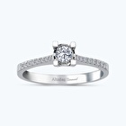 Pırlanta Tektaş Yüzük