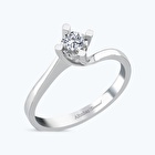 Pırlanta Tektaş Yüzük