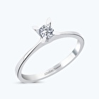 Pırlanta Tektaş Yüzük