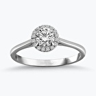 Pırlanta Topaz Taşlı Yüzük