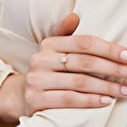 Pırlanta Kare Yüzük