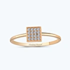 Pırlanta Kare Yüzük