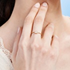 Pırlanta Üçgen Yüzük