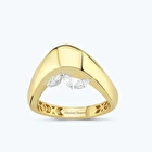 Pırlanta Markiz Taş Yüzük