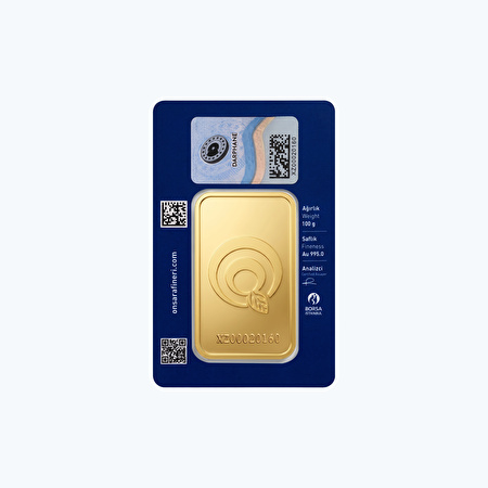 ONSA 24 Ayar 100 Gram Altın