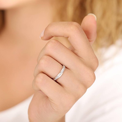 Altın Klasik Bombeli İkili Alyans