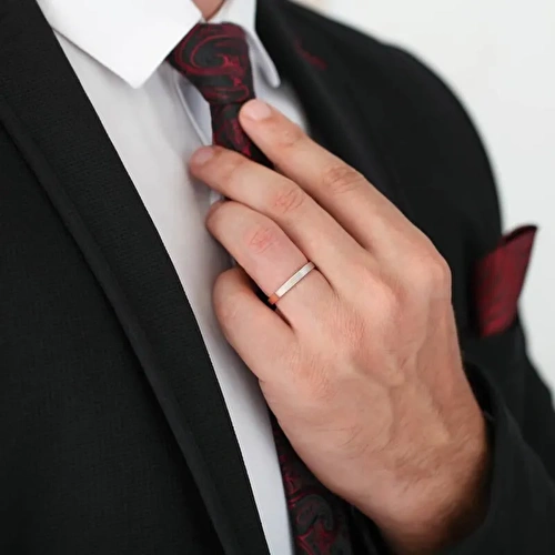 Pırlantalı Altın İkili Alyans