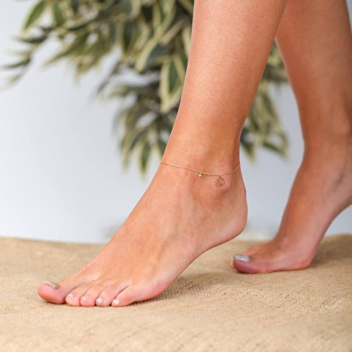 Altın İstiridye Halhal