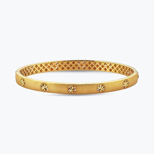 22 Ayar Altın Yaşam Çiçeği Bilezik