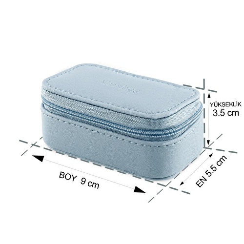 Altınbaş Dikdörtgen Mücevher Çantası