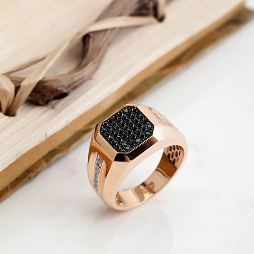 0.64 Karat Pırlanta Erkek Yüzük