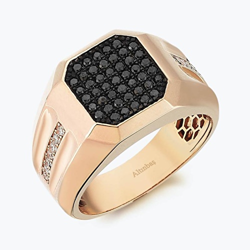 0.64 Karat Pırlanta Erkek Yüzük