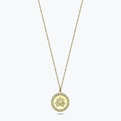 Altınbaş Life Lotus Çiçeği Kolye