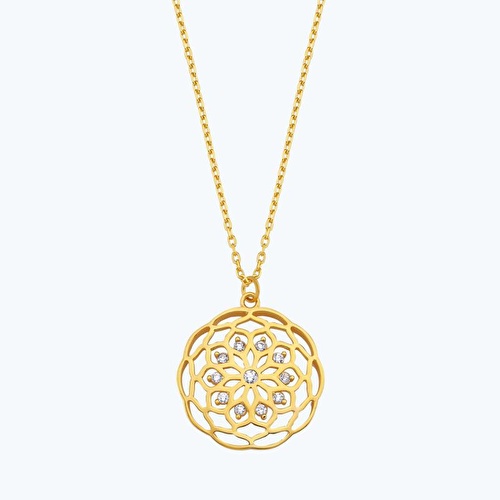 22 Ayar Altın Kolye