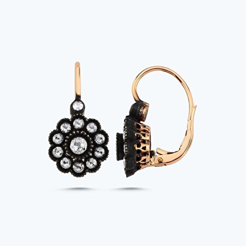 0.72 Karat Elmas Küpe