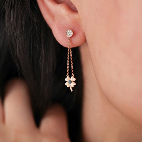 0.08 Karat Pırlanta All Eyes On You Küpe