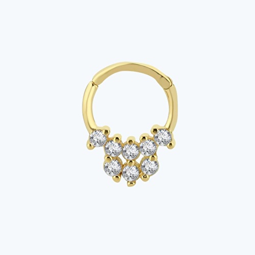 Altın Helix Piercing