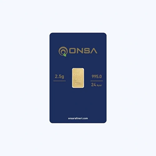 ONSA 24 Ayar 2.5 Gram Altın