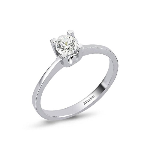 Altın Tektaş Yüzük