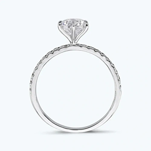 Altın Tektaş Yüzük