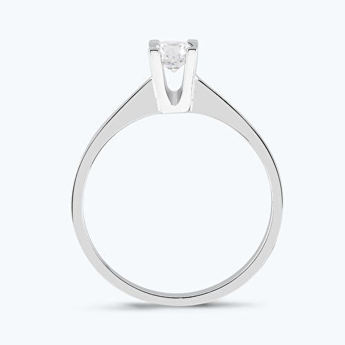 Altın Tektaş Yüzük