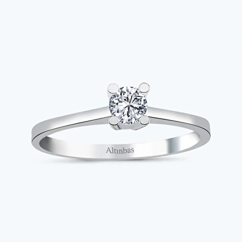 Altın Tektaş Yüzük