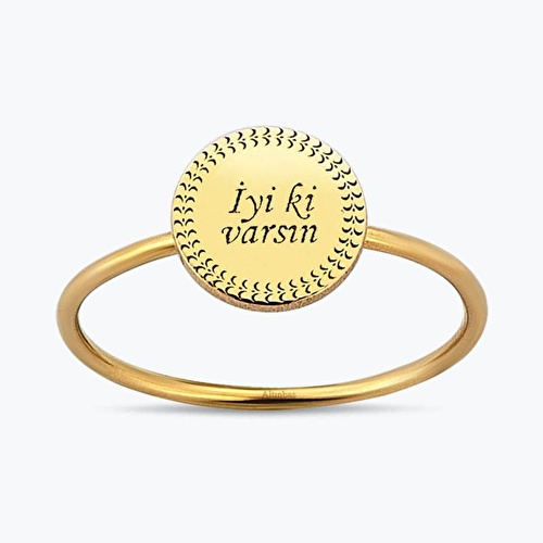 Altınbaş Life İyi Ki Varsın Yüzük