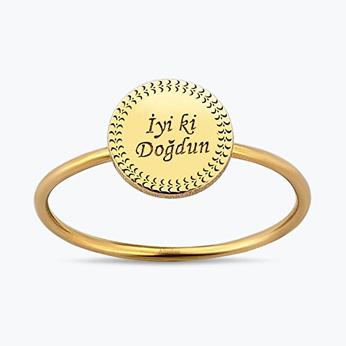 Altınbaş Life İyi Ki Doğdun Yüzük