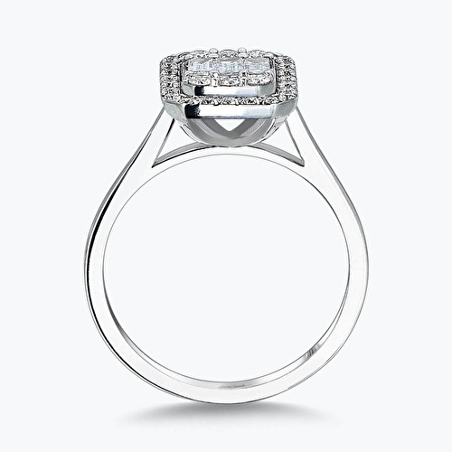 Pırlanta Baget Yüzük